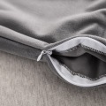 الشعار الخاص قابلة للإزالة غطاء فرشين بطانية مرجحة