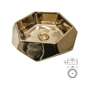 Luxury Royal washbasin lavatory ceramic art basin