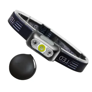 USB Rechargeable Waterproof Headlamp for Fishing and Hunting