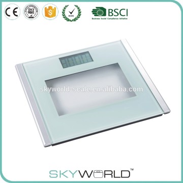 180kg Voice and memory function transparency big digital personal bathroom scale