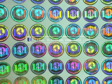 hot stamping hologram label