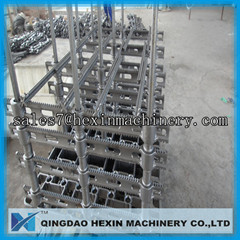 investment casting heat treatment fixture assembly