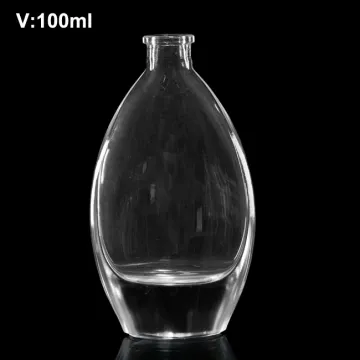 Cork Top 100ML Glass Body Oil Bottle Clear 100ML Spirit Bottle