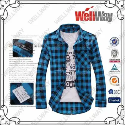 Hot Camisa 100% Cotton Casual Moose Long Sleeve Cool Brand Mens Shirts