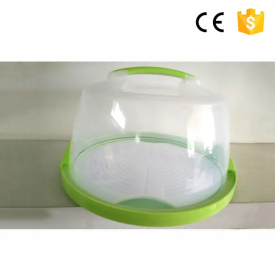 Plastic cute cake packing customized design cake box cake boxes with dome lid