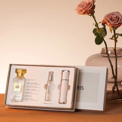 50+5ml RISSERS Rose Paris Perfume Gift Set