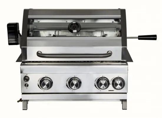 3 Burner Stainless Steel Gas Grill Head