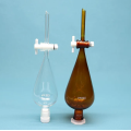 Amber Glass Separate Funnel with stopcock 500ml