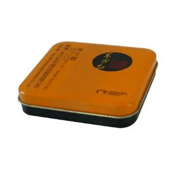 Square Tin Can For Candy Packaging