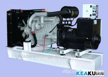 Open Type 220kw Korea doosan (daewoo) generator set
