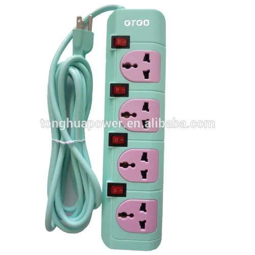 Isolated Grounding Power Strip/ Residential And Standard Grounding