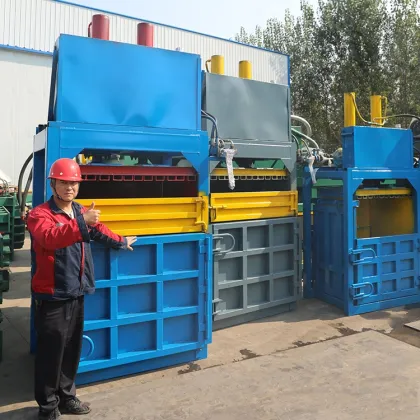 Hydraulic Coco Peat Baler Machine: Used Clothing Press Baling Machine