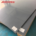 Folha de PVC cinza escuro U 6mm rígida