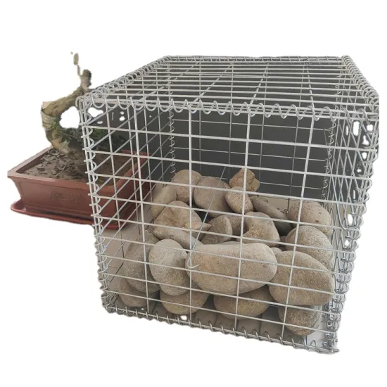 Hot-Dip Galvanized Welding Gabion Box Prices 4mm 1*1*2m