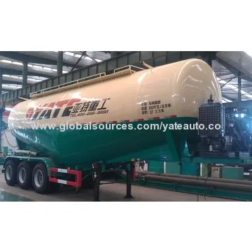 Bulk Cement Trailer with Diesel Engine Group