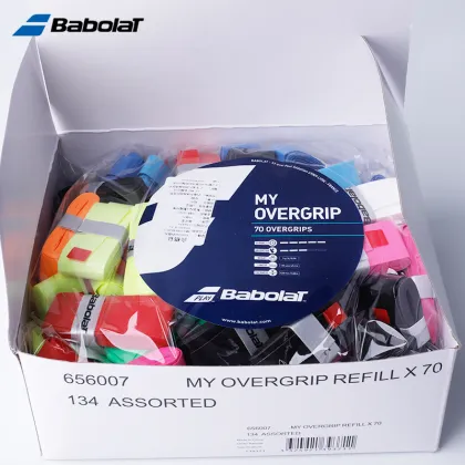 Babolat Sweat Absorbing Glossy Sticky Tennis Badminton Racket Grip Tape Fishing Rod Non-slip Grip Leather 10pcs for Sale