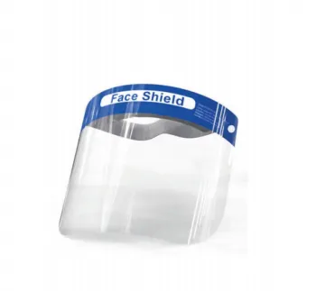 protective face shield disposable medical with sponge