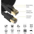 Panel de cable de conexión de cable Ethernet CAT8 Compatible con versiones anteriores