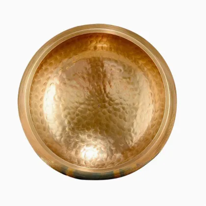 Yoga Meditation Bowl Set with Wooden Mallet and Mat for Spiritual Resonance Therapy and Chanting