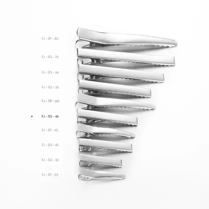 Daily Factory Direct Sale: 4.6CM Square Duck Beak Hair Claw Clip - Metal DIY Hair Accessories for Girls