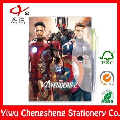 Cool the cover notebook