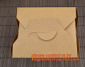 scatola di cartone burger kraft marrone per hamburger alimentare con stampa logo, scatola di carta di grado alimentare, Lunch box, Bento box, Fried Chips