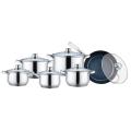 12 pieces Cook pots with flat knob