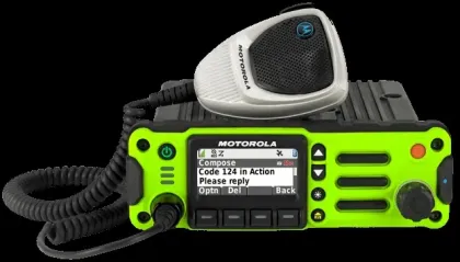 MOTOROLA APX6500 Car Radio: Enhanced Bluetooth, WiFi, GPS 50W P25 Mobile Two-Way Radio