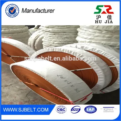 Flat Transmission Conveyor Belt Used In Bagel Guillotine Slicer