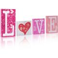 LOVE Wooden Blocks Love Signs