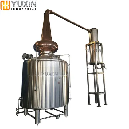 1000L Alcohol Distillery Column Still and Pot Still Equipment