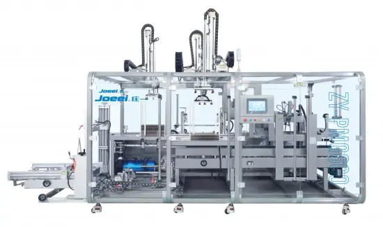 Intelligent flat bags robot Pick And Place Case carton Packing Machine