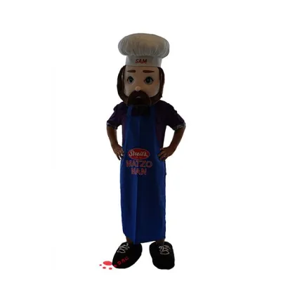 soft bread brand plush promotional costume