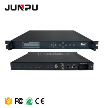 Reasonable Cost 8 Channel H.264 MPEG-4 IPTV Encoder for Hotels