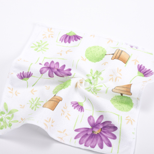 microfiber printed terry cloth