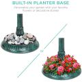 Vintage Resin Pedestal Fountain Decoration for Yard