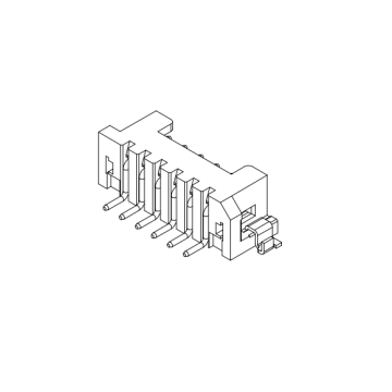 2,00 мм шаг 90 ° Стопка разъема типа SMT SMT