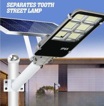 400W US Stock Solar Street Lights: Outdoor Area Lighting with Dusk to Dawn Security and Flood Function for Gardens