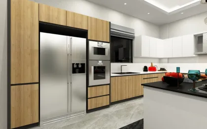 Luxury kitchen stand cabinets