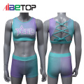 Egyéni spandex cheer gyakorlati viselet