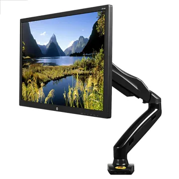 LVDIBAO NB F80 Full Motion Desktop Mount Bracket LCD TV Gas Spring Arm TV Monitor Bracket Suitable 17-27" Screen Monitor Support