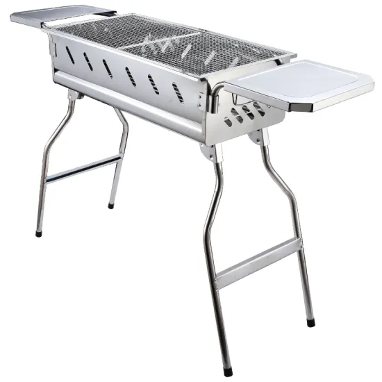 Large 430 Stainless Steel Easy Installation Foldable Outdoor Barbecue Grill