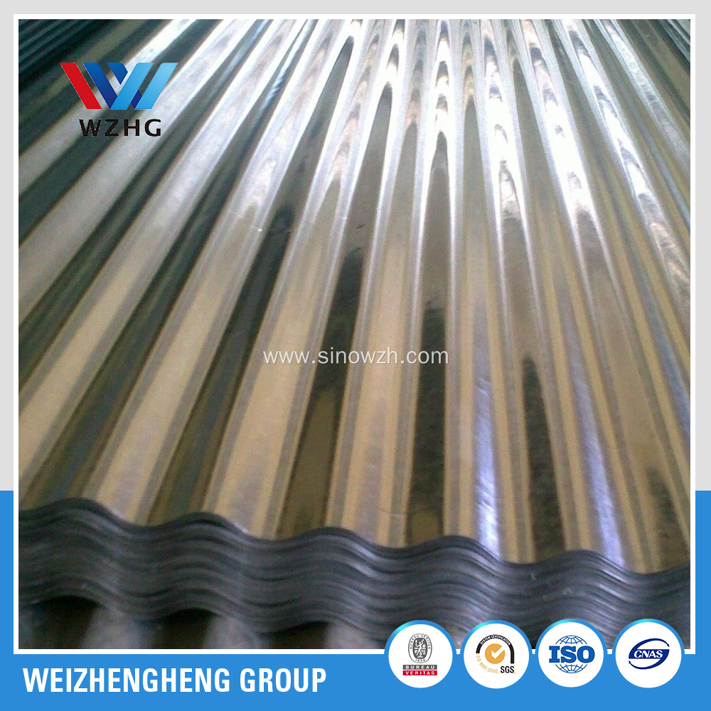 GI Hot-Dipped Galvanized Corrugated Roofing Sheet G60