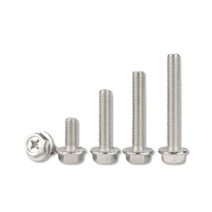 Black Stainless Steel Fasteners Hex flang Bolt