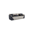 modern leather 3-seater sofa set sofa wooden frame