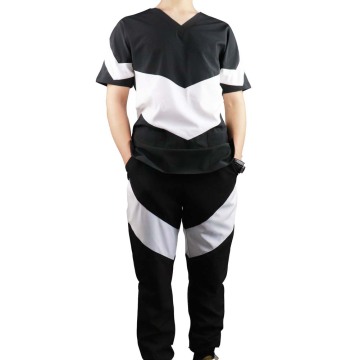 Jonathan Uniform OEM Polyester Spandex Stretch Stretch Scrub ชุด: เครื่องแบบทางการแพทย์ที่สะดวกสบาย