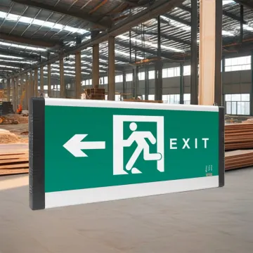 hanging and wall mounted exit sign light