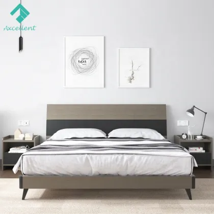 Modern Wooden Grey Bedside Table Nightstand" could be simplified to "Modern Grey Wooden Nightstand" for a search engine title. However, if we need to keep it close to the original, "Modern Wooden Grey Bedside Table Nightstand" itself works well as a clear