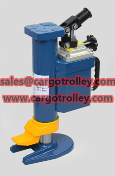 Hydraulic toe jack features and price list