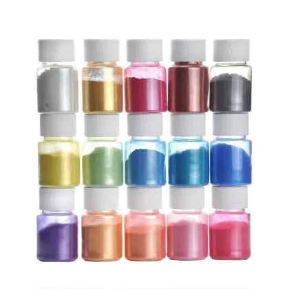 Edible Gold Powder and Silver Pearl Powder for Cake Decoration